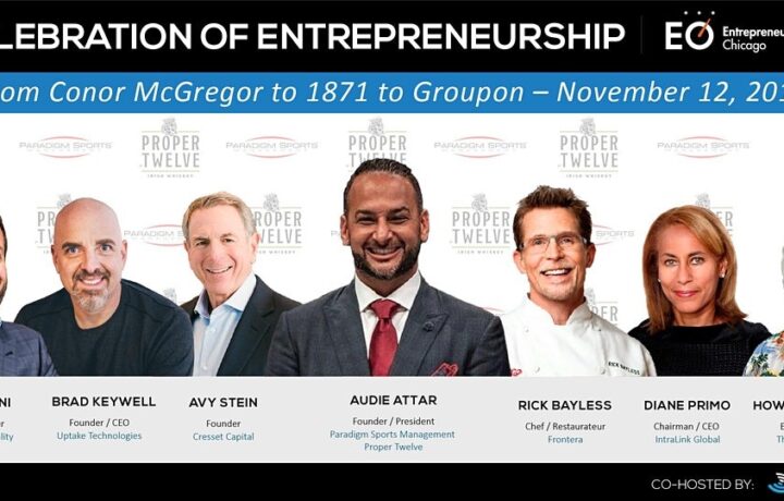 banner that includes fabio viviani, brad keywell, avy stein, audie attar, rick bayless, diane primo, howard tullman