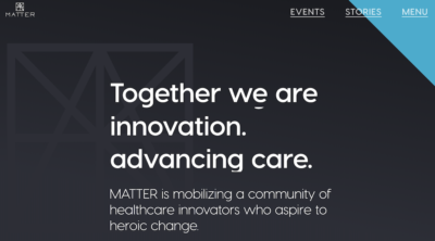 MATTER - Together, we are innovation. Advancing care.
