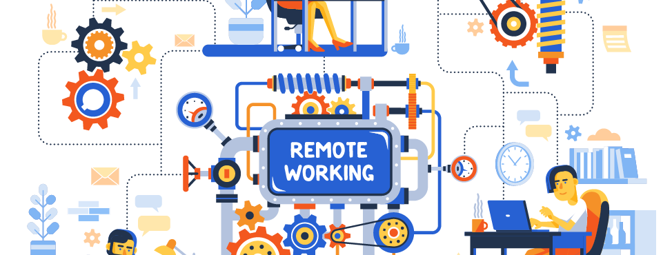Combat isolation during remote working