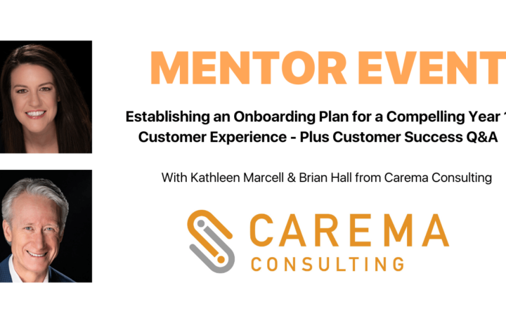 Mentor Event with Carema Consulting