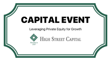 Capital Event High Street Capital
