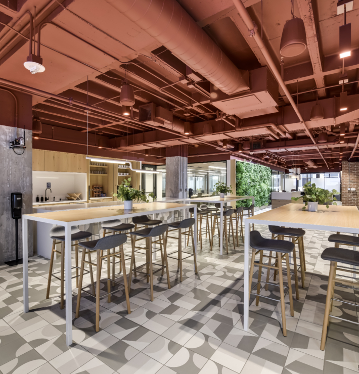 common room area in Downtown Minneapolis