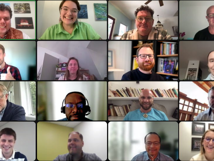 group call on discussion of the future of Workbox Accelerator