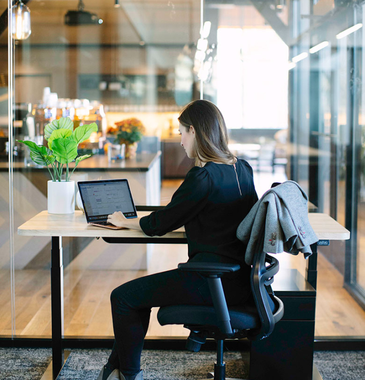 women working on laptop