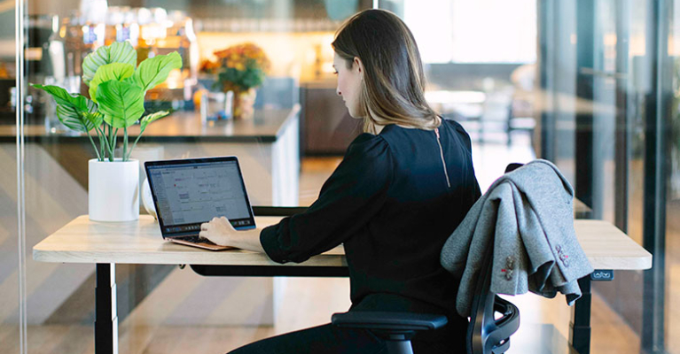 women working on laptop